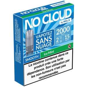 POD NO CLOUD BY RELX 15 mg sel de nicotine