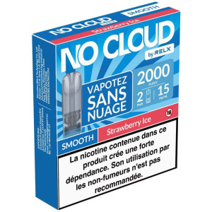 POD NO CLOUD BY RELX 15 mg sel de nicotine